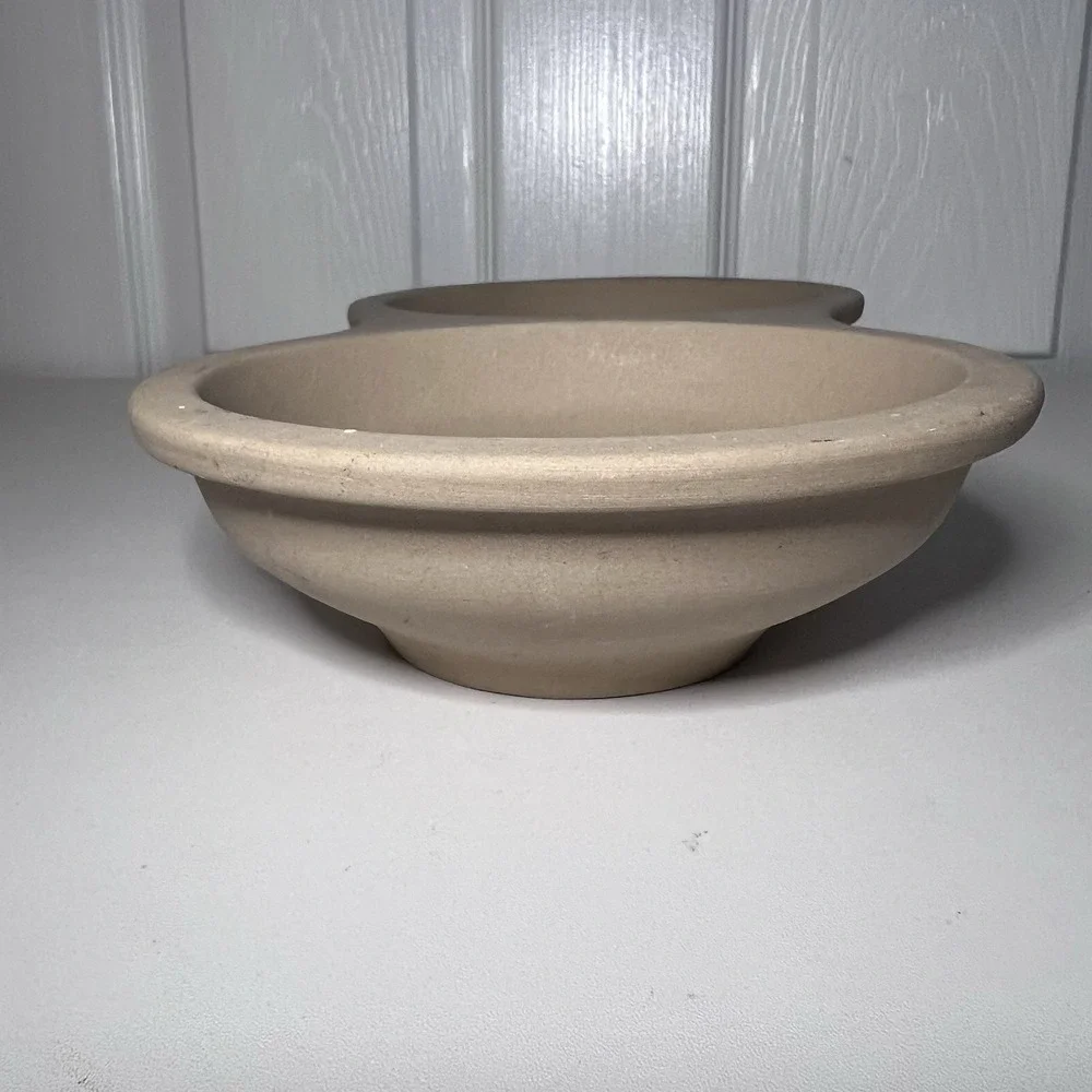 Pampered Chef Stoneware Microwave Double‎ Egg Cooker